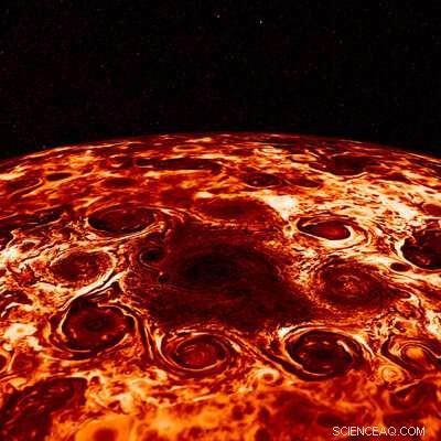 Jupiter s Mysterious Storms: Cyclonic Systems Repel Each Other