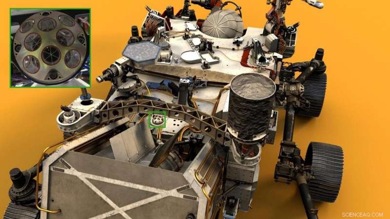 Perseverance Rover Gets Laser Retroreflector for Future Mars Orbital Studies