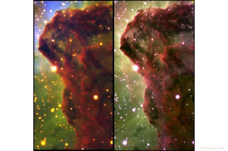 Gemini South Reveals Stunning Infrared Detail of Carina Nebula’s Star‑Forming Region