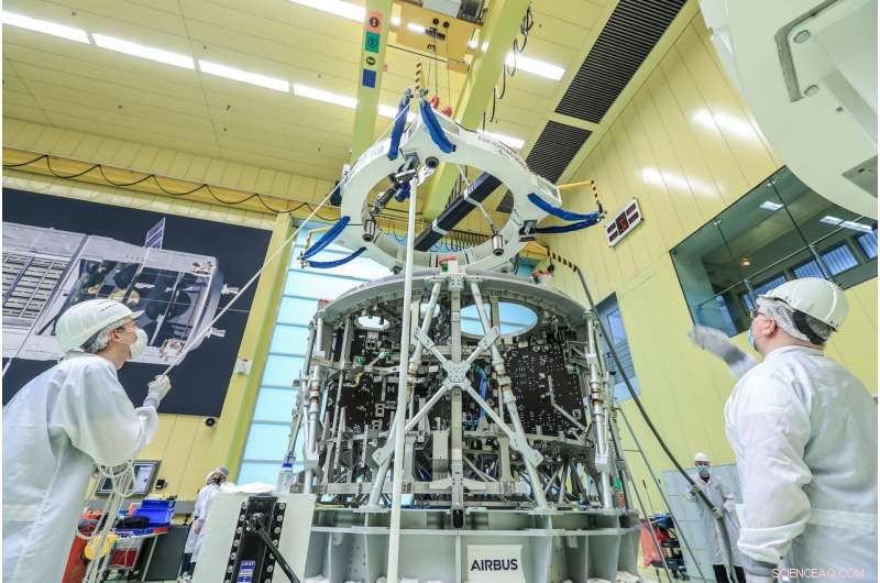 Artemis III European Service Module Arrives in Bremen Ahead of 2024 Moon Landing