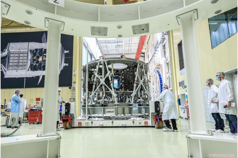 Artemis III European Service Module Arrives in Bremen Ahead of 2024 Moon Landing