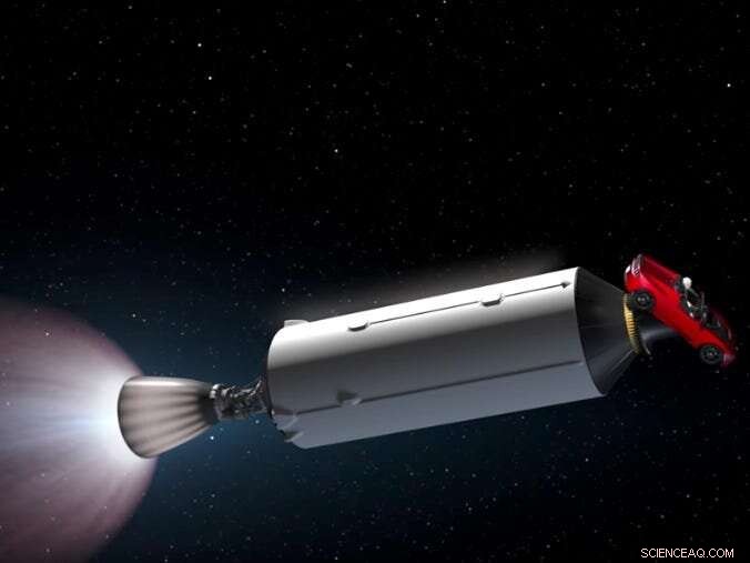 Starman Makes Historic Close Encounter with Mars