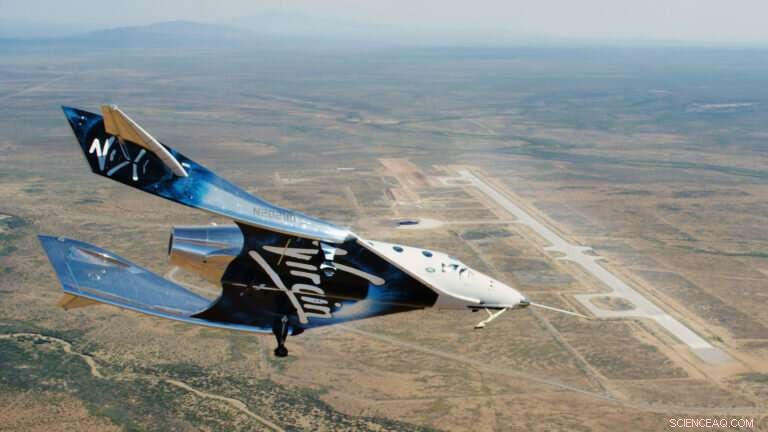 NASA Picks Planetary Scientist for Experiments on Virgin Galactic SpaceShipTwo