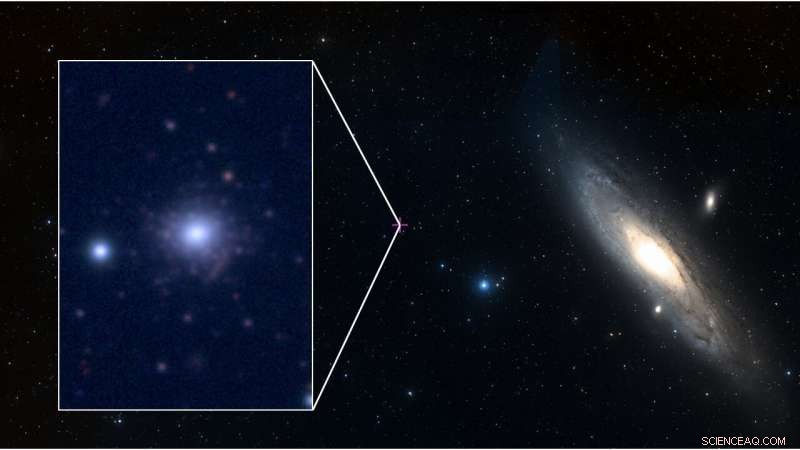 Astronomers Discover Rare Metal‑Poor Globular Cluster in Andromeda Galaxy