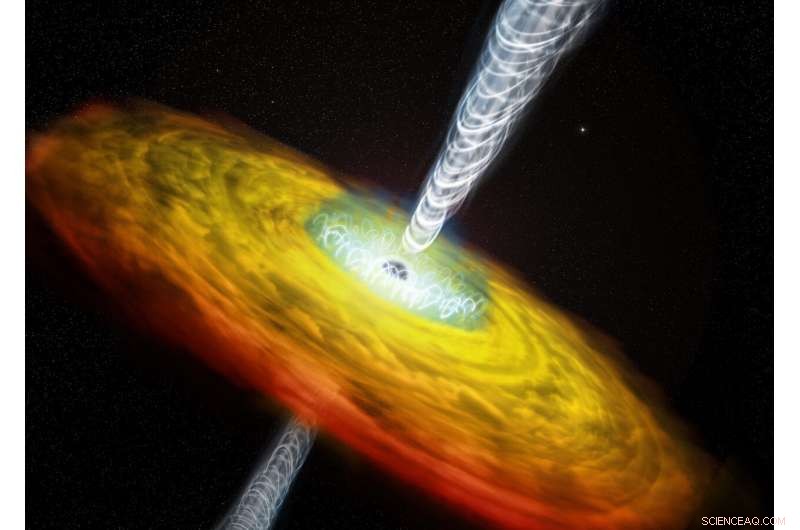 How Supermassive Black Holes Produce Powerful Quasar Jets