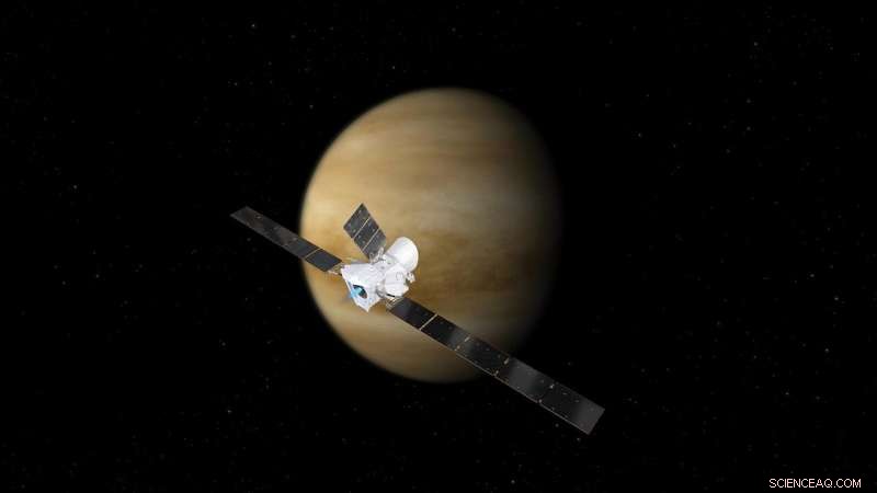 BepiColombo Slows Near Venus, Continuing Journey to Mercury