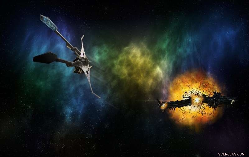 How a Realistic Space Battle Would Actually Unfold