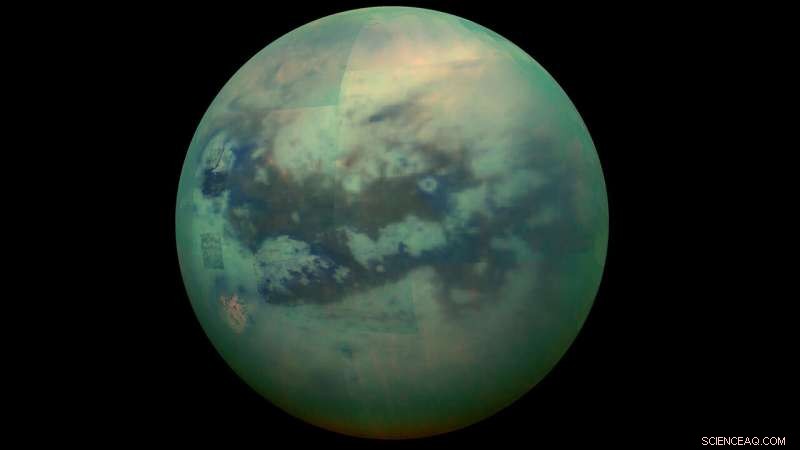 Cassini’s Infrared Survey Reveals Titan’s Impact Craters and Surface Weathering Secrets