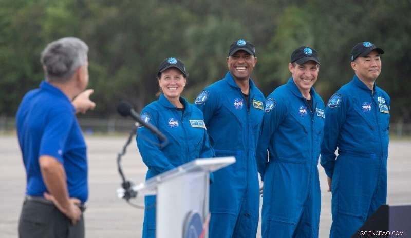 SpaceX Prepares for First Six-Month Routine ISS Mission with Four Astronauts