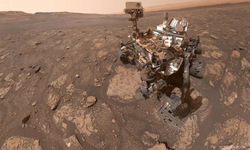 NASA’s Curiosity Rover Captures Selfie at  Mary Anning  Site on Mars