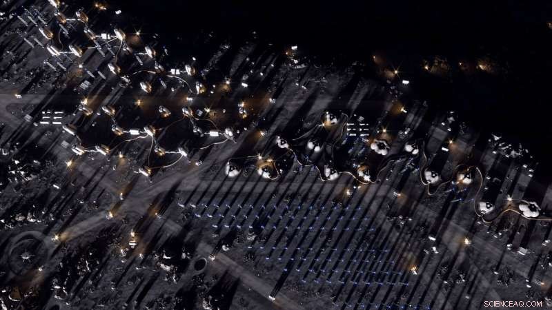 ESA Engineers Evaluate Skidmore, Owings & Merrill s Moon Village Habitat Design