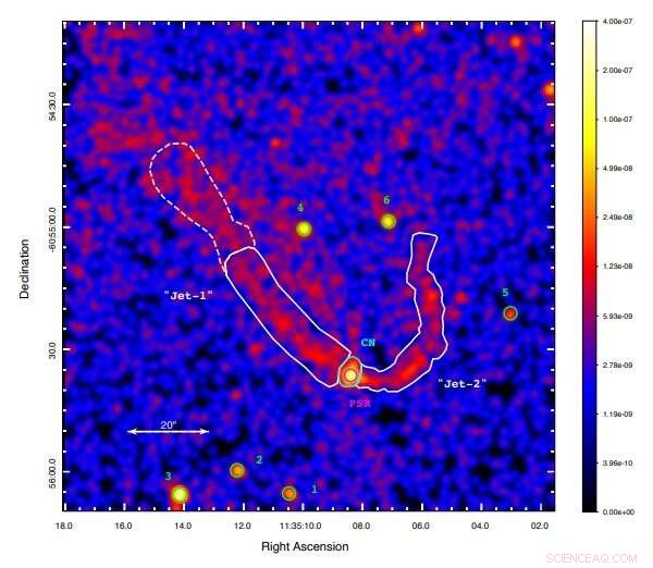 Chandra Uncovers Jet‑Like Structures Around Pulsar PSR J1135–6055