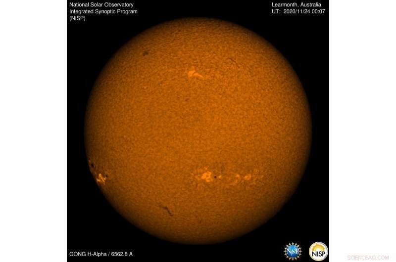 National Solar Observatory Forecasts Major Sunspot Ahead of Thanksgiving