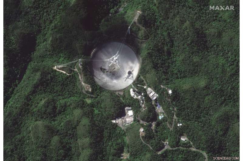 Arecibo Observatory’s Radio Telescope Collapses Amid Ongoing Damage