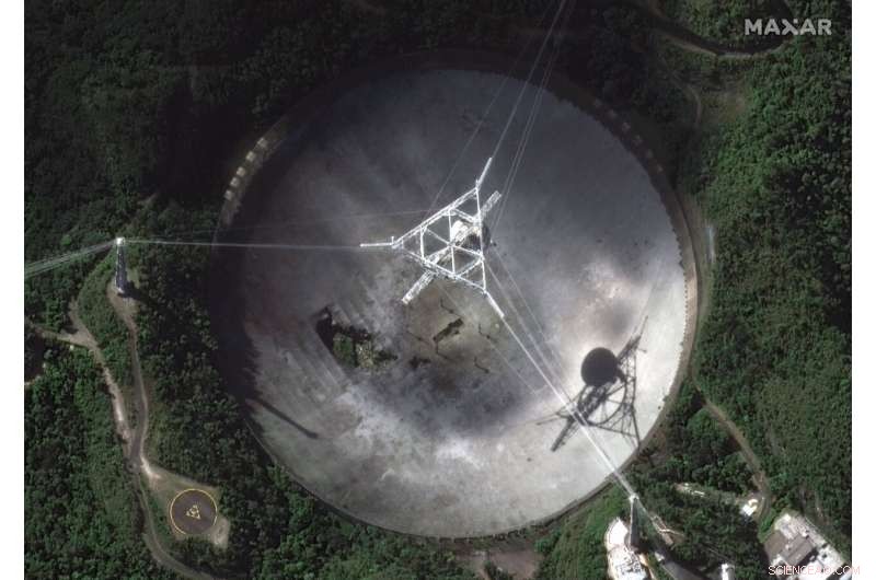 Arecibo Observatory’s Radio Telescope Collapses Amid Ongoing Damage