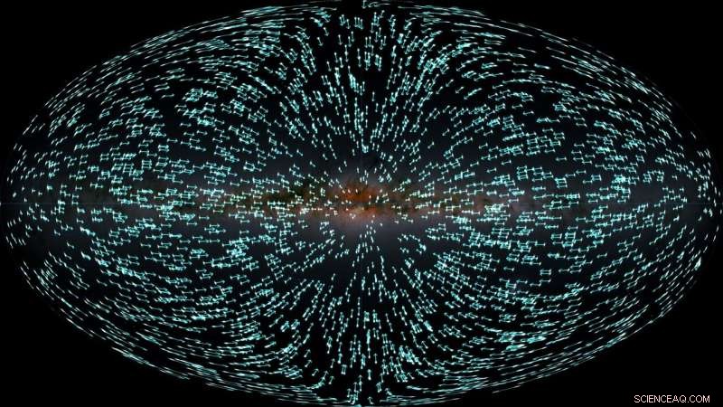 Gaia Telescope Unveils Solar System’s Acceleration Towards the Milky Way