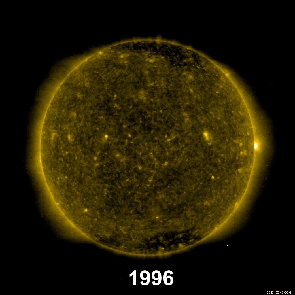 SOHO Marks 25 Years of Solar Observation: A Journey Through Two Sunspot Cycles