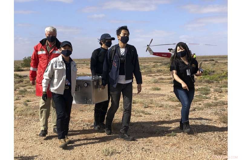 Japan’s Hayabusa2 Asteroid Sample Capsule Successfully Retrieved in Remote Australian Outback