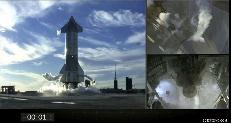 SpaceX Starship Test Flight Aborted at Final Second