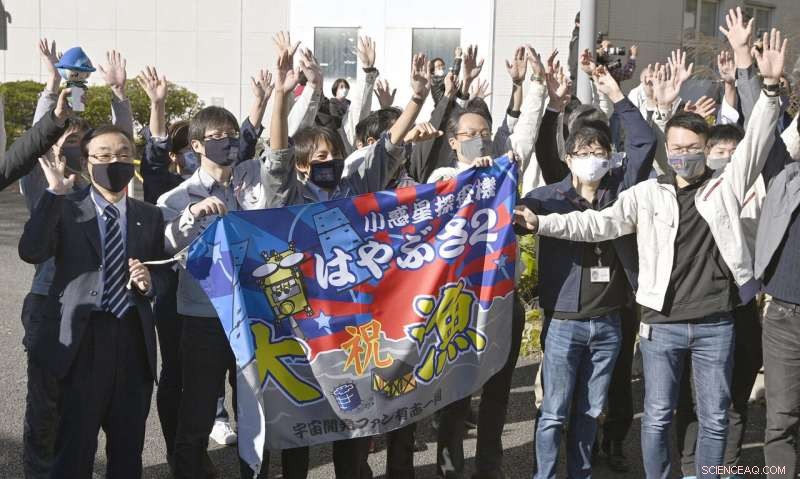 Asteroid Sample Capsule Arrives in Japan for Groundbreaking Research