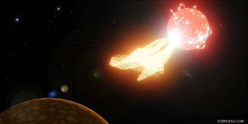 Space Weather Discovery Highlights Threats to Habitability of Nearby Exoplanets