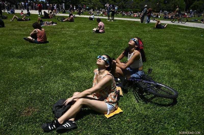 Total Solar Eclipse Darkens Southern Chile and Argentina for Two Minutes