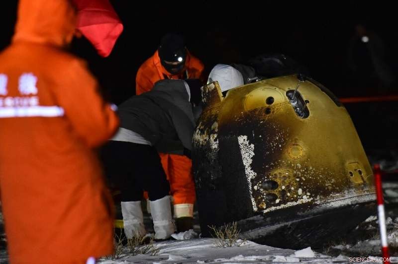 China s Lunar Sample Return Mission Lands Safely
