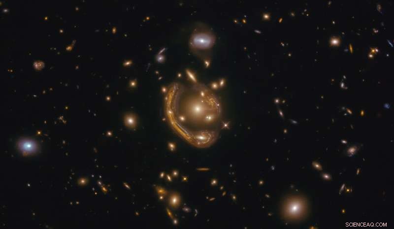 Hubble Reveals a Molten Ring Around a Rare Galaxy Pair