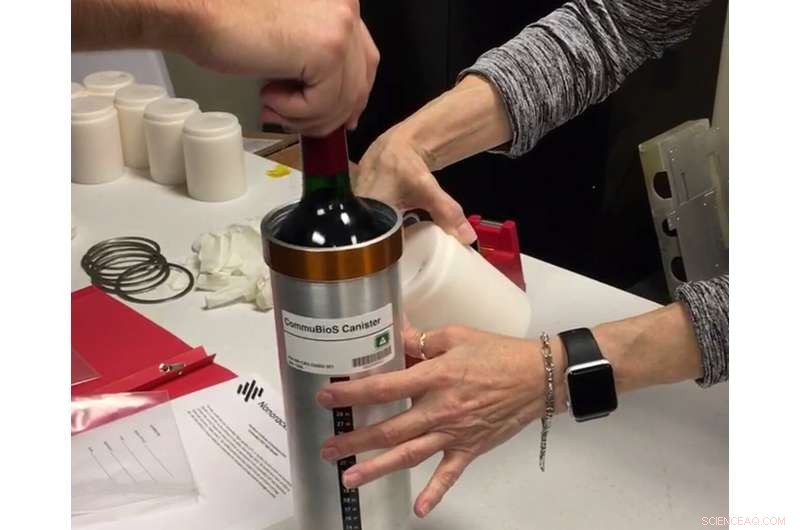 French Wine & Vines Return Home After Year in Space