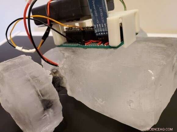 Ice-Based Robot Could Self-Repair and Adapt for Extraterrestrial Exploration