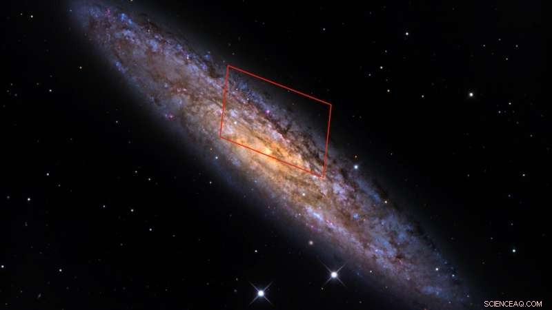 Astronomers Pinpoint Magnetar Outburst Signature in Nearby Galaxy NGC 253