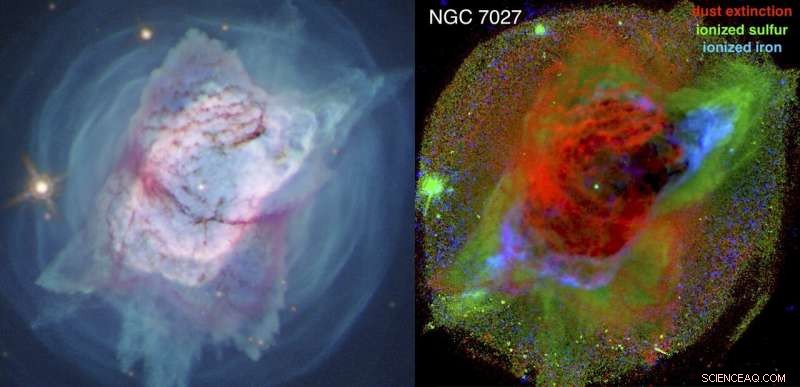 Hubble Reveals Detailed Anatomy of Planetary Nebulae: Astronomers Decode Dust and Elemental Emissions