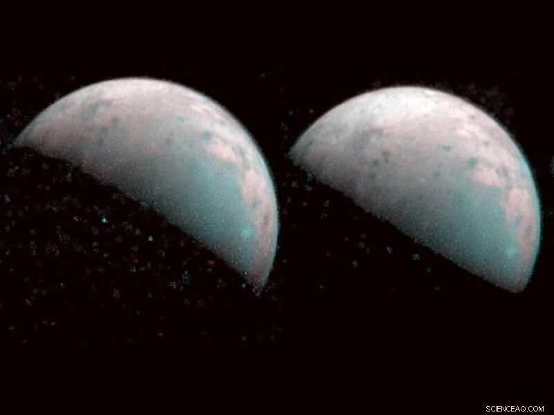 Juno Maps Water Ice Distribution on Northern Ganymede