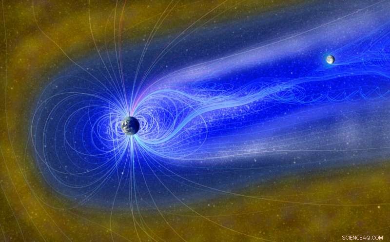 New Evidence: Earth s Magnetosphere Generates Water on the Moon