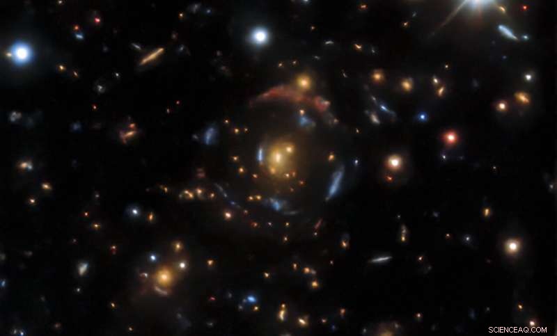 AI Identifies Over 1,200 Gravitational Lensing Candidates in DESI Legacy Surveys