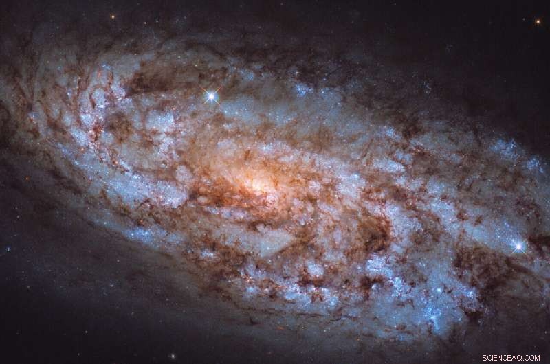 Hubble Captures the Radiant Core of NGC 1792: A Stellar Furnace