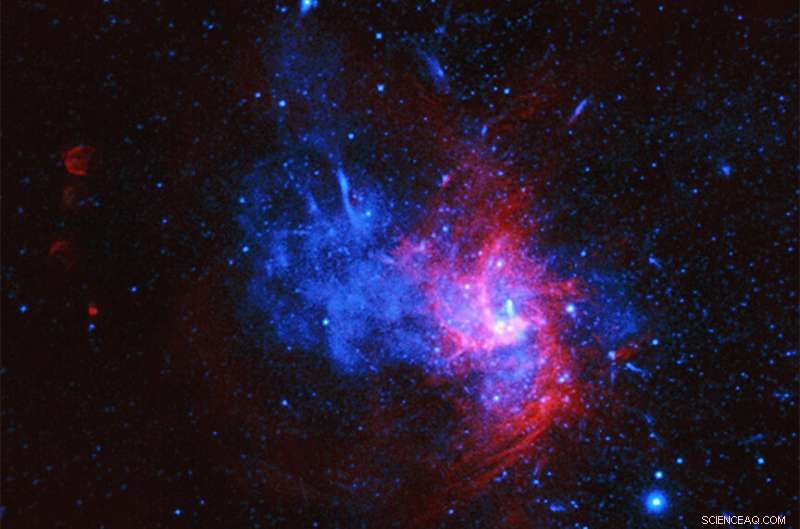 Newly Discovered Supernova Remnant Reveals Rare Explosion in Milky Way s Center