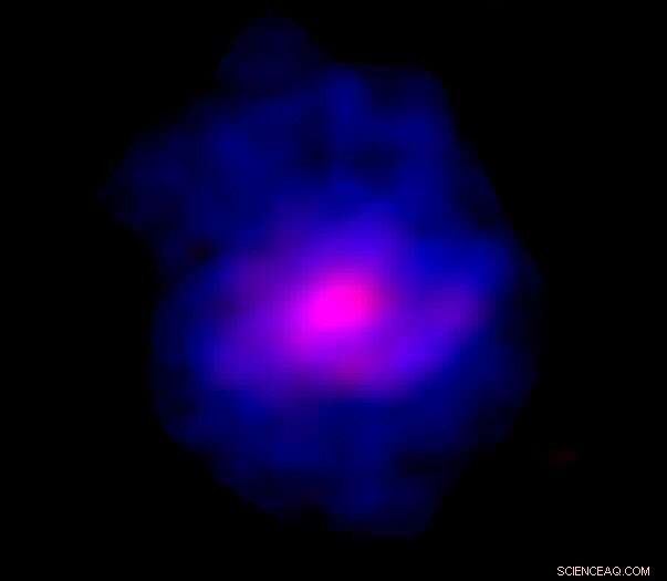 Young Galaxy ALESS 073.1 Challenges Conventional Formation Models