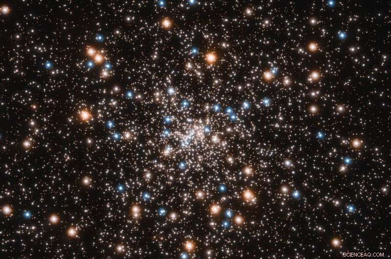 Hubble Detects Cluster of Small Black Holes in NGC 6397