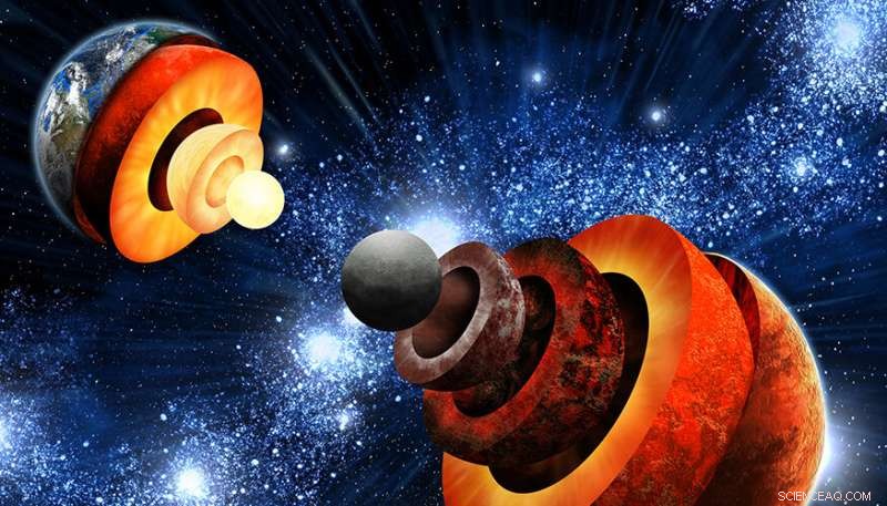 Scientists Use High‑Power Lasers to Simulate Iron Oxide Compression, Unlocking Rocky Exoplanet Interiors