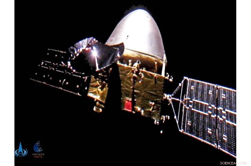 China’s Tianwen-1 Enters Mars Parking Orbit Ahead of Rover Landing