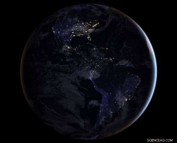 Space‑borne View of Houston’s Rolling Blackouts During Texas Winter Storm