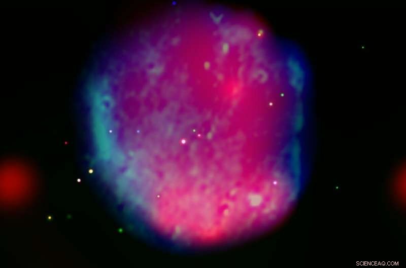 Hoinga: Unexpected Stellar Explosion Debris Revealed in New Location