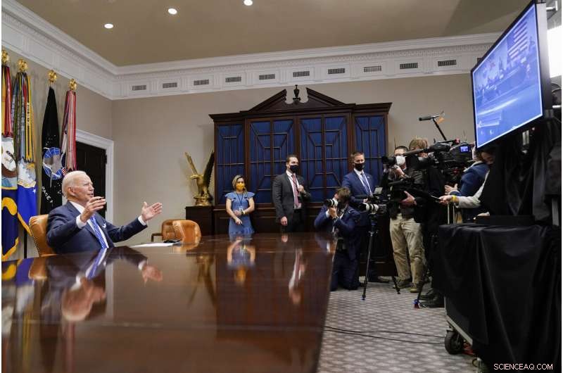 Biden Commends NASA Team for Successful Mars Perseverance Landing, Boosting U.S. Confidence