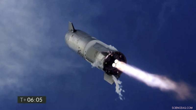 SpaceX Starship Achieves Upright Landing, Then Explodes During Post-Launch Test