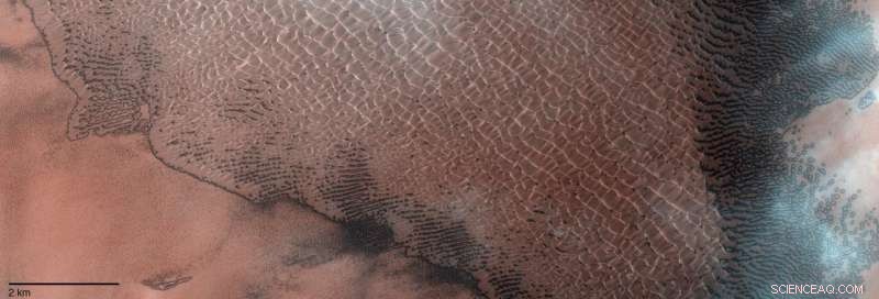 Lomonosov Crater on Mars: ESA Reveals Majestic Dune Field