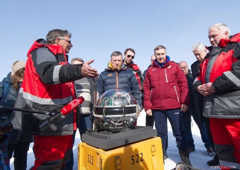 Russia Deploys Giant Underwater Neutrino Telescope in Lake Baikal