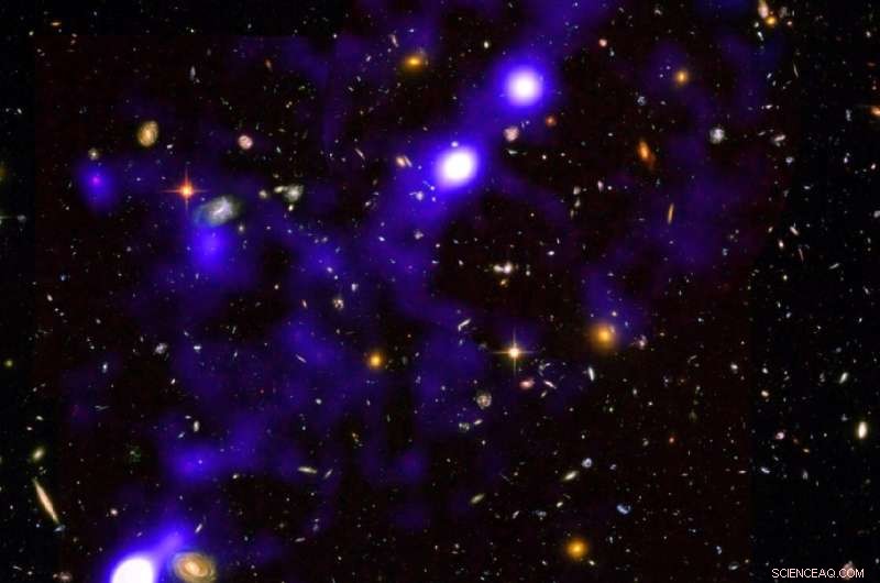 Astronomers Map the Silk-like Structure of the Cosmic Web