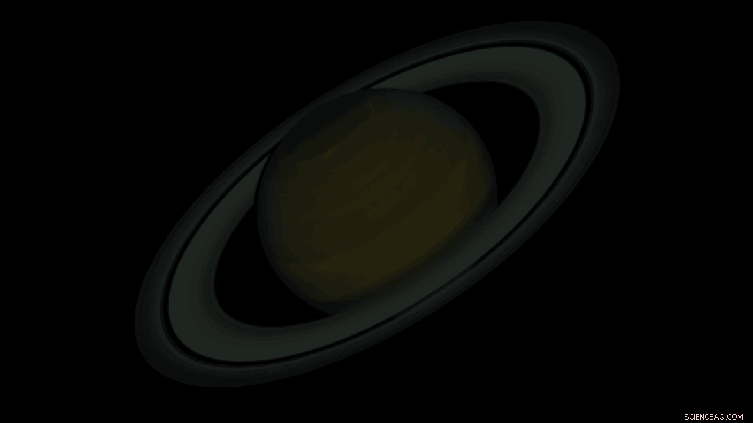 Hubble Reveals Saturn’s Seasonal Atmospheric Changes