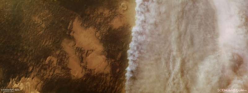 How Seasons and Storms Shape Mars  Water Loss